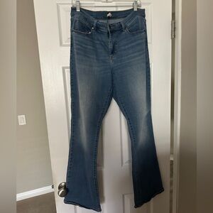 Levi's Medium Blue Flared Jeans - Women's
